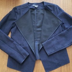 Vince. Shawl collar open front navy jacket  sz S